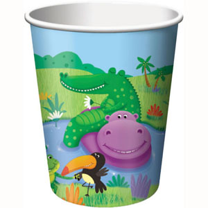 Jungle Buddies Party Paper Cups