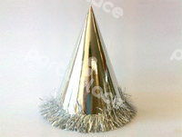 Silver Party Hat Tinsel