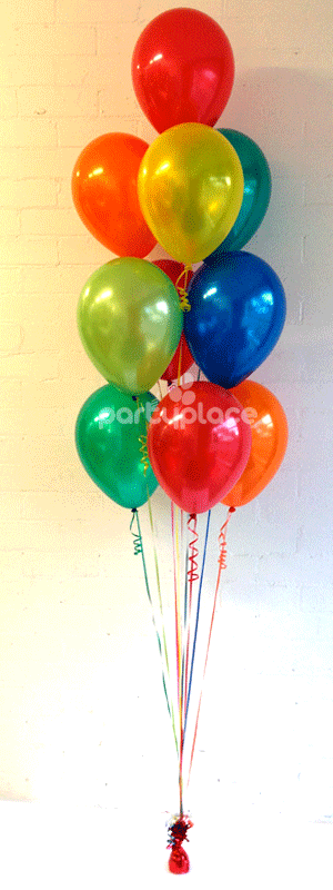 10 Balloon Floor Bouquet