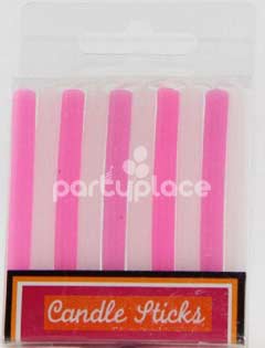 Pink & White Candles
