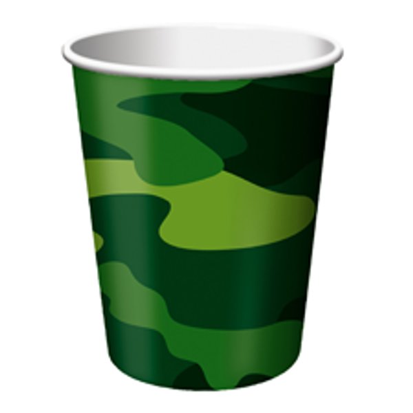 army party paper cups
