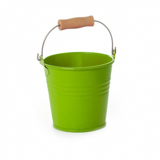 Lime Tin Bucket / Pail