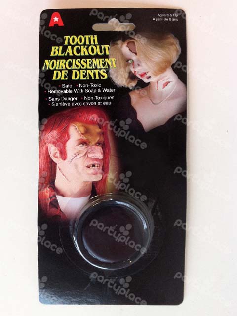 Tooth Black Out Makeup