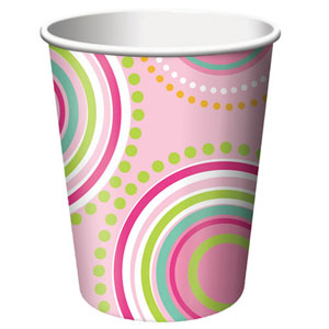 Mod Butterfly Party Paper Cups