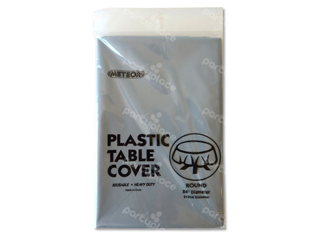 Silver Table Cloth - Round